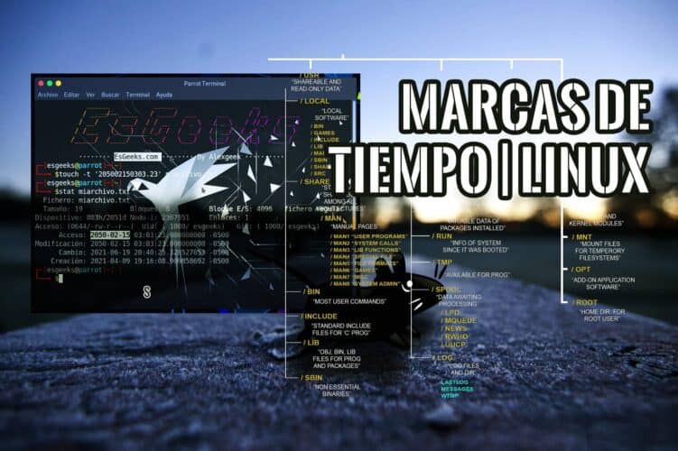 Ver Cambiar y Buscar Marcas de Tiempo en Linux