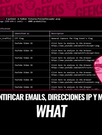 pyWhat Identifica Cualquier Cosa Emails, Dirección IP y Más