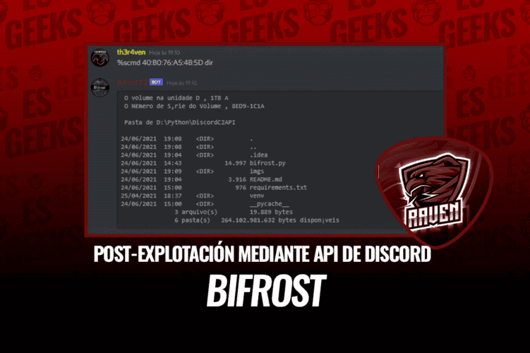 Bifrost Bot C2 y Post-Explotación mediante API de Discord