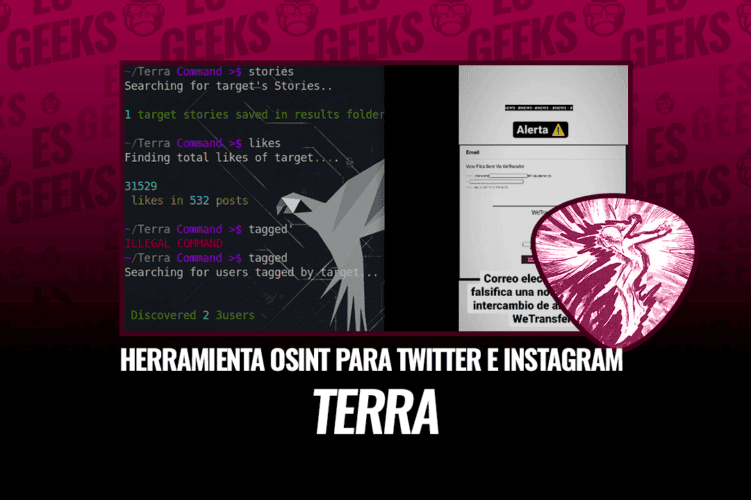Terra Herramienta OSINT para Twitter e Instagram