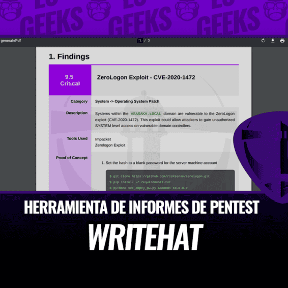 WriteHat Herramienta de Informes de Pentest escrita en Python