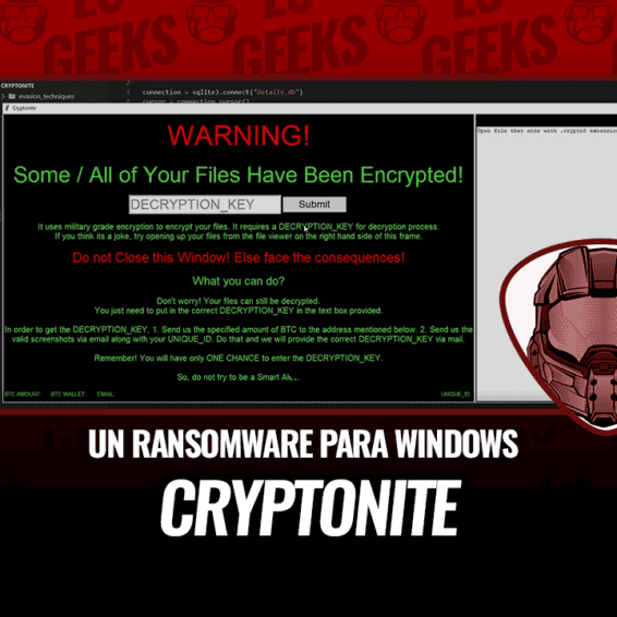 Cryptonite Un Ransomware para Windows