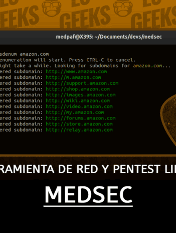 MedSec Herramienta de Red y Pentest para Sistemas Linux