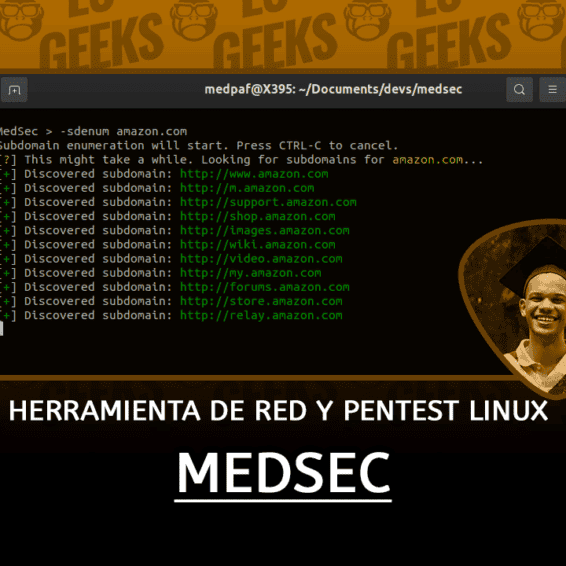 MedSec Herramienta de Red y Pentest para Sistemas Linux