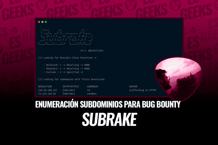 Subrake Enumeración y Validación Subdominios para Bug Bounty y Pentesters