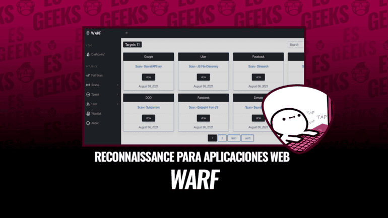 WARF Reconnaissance para Aplicaciones Web