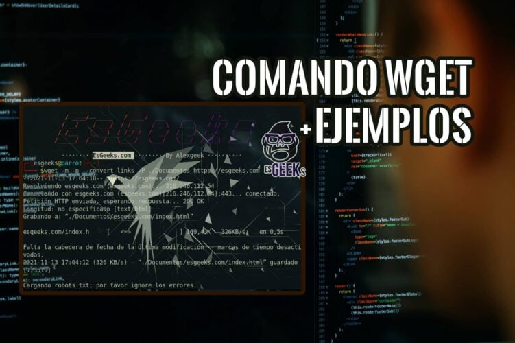 Uso de comando wget con ejemplos