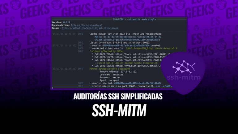 SSH-MITM para Auditorías SSH Simplificadas