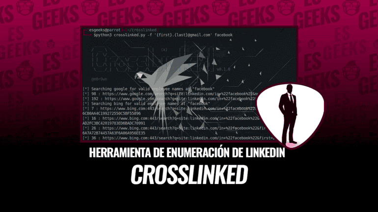 CrossLinked Herramienta de Enumeración de LinkedIn