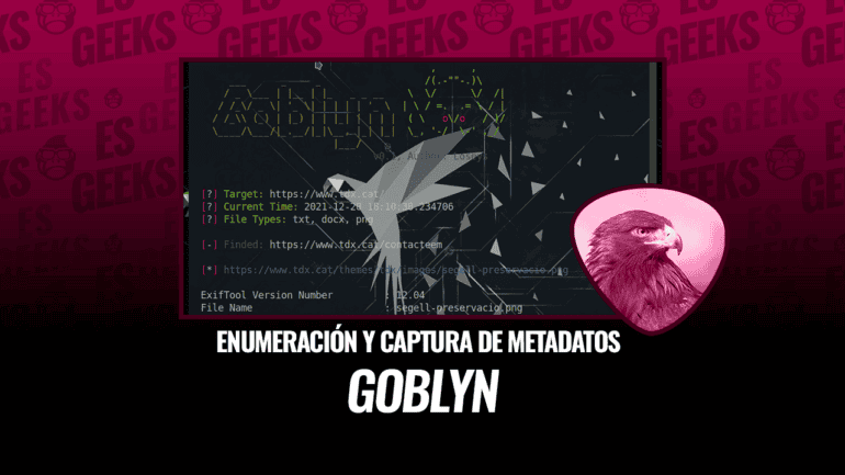 Goblyn Enumeración y Captura Metadatos de Archivos de Sitios Web