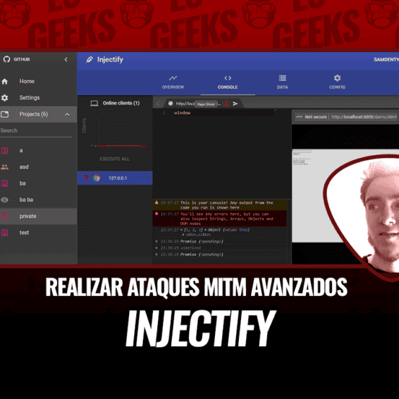 Injectify Herramienta para Realizar Ataques MiTM Avanzados