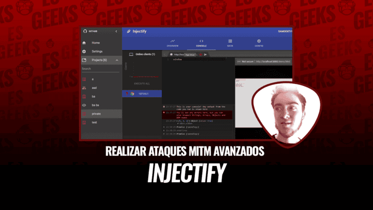Injectify Herramienta para Realizar Ataques MiTM Avanzados