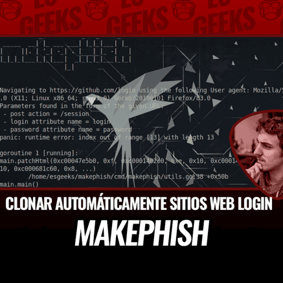 MakePhish Clonar Automáticamente Sitios Web de Login