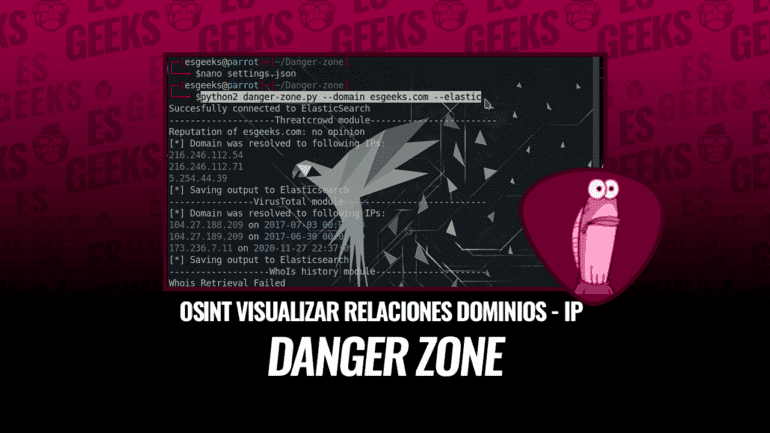 Herramienta OSINT para Visualizar las Relaciones entre Dominios, IP y Emails