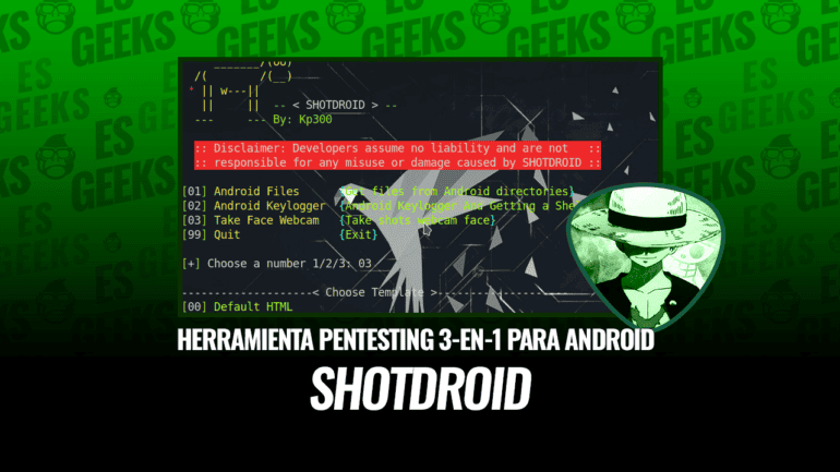 ShotDroid Herramienta Pentesting para Android