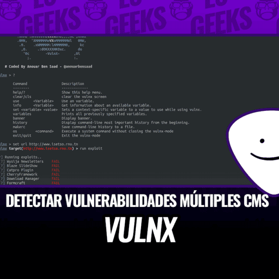 VulnX Detectar Vulnerabilidades en Múltiples Tipos de CMS