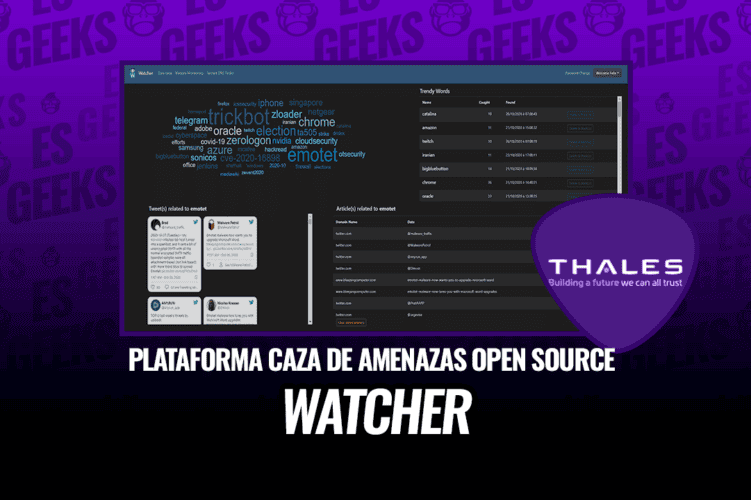 Watcher: Plataforma de Caza de Amenazas de Código Abierto