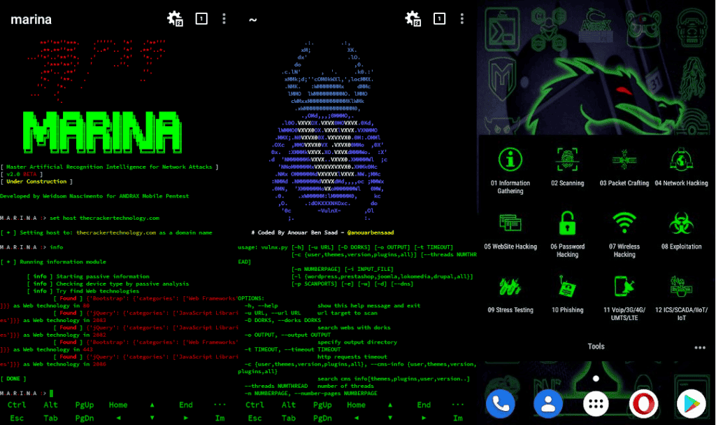ANDRAX: Plataforma de Pentesting para Smartphones Android