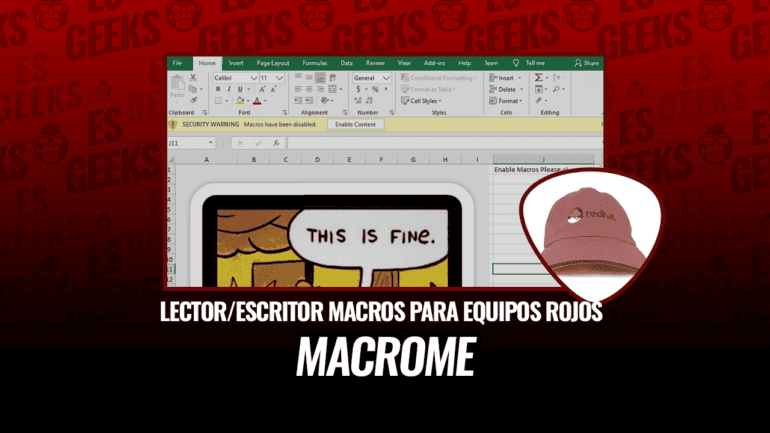Macrome Lector documentos de Macros para Equipos Rojos