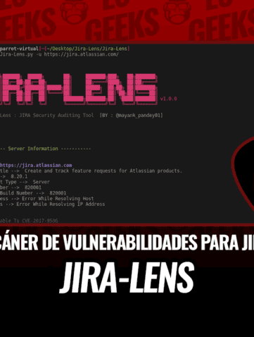 Jira-Lens Escáner de Vulnerabilidades para JIRA
