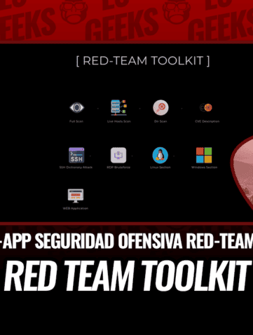 Red Team Toolkit Web-App de Seguridad Ofensiva para Red-Teaming