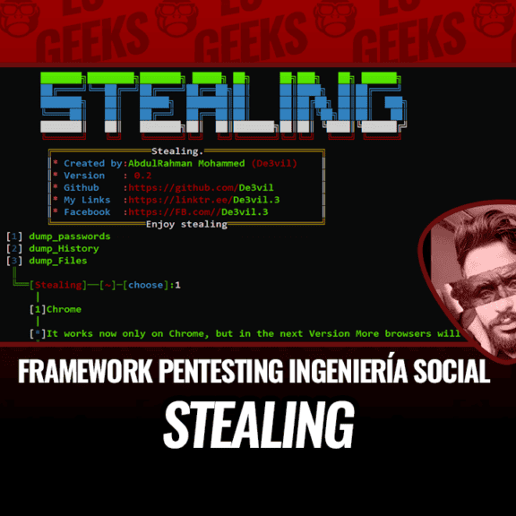 SteaLinG Framework de Pentesting para Ingeniería Social
