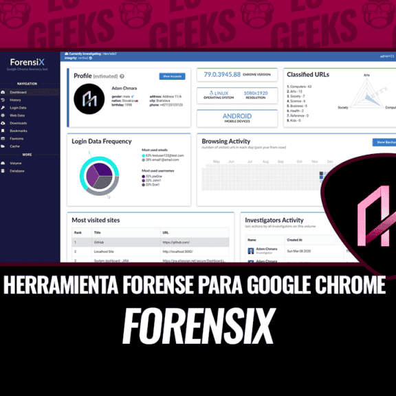 ForensiX Herramienta Forense para Google Chrome
