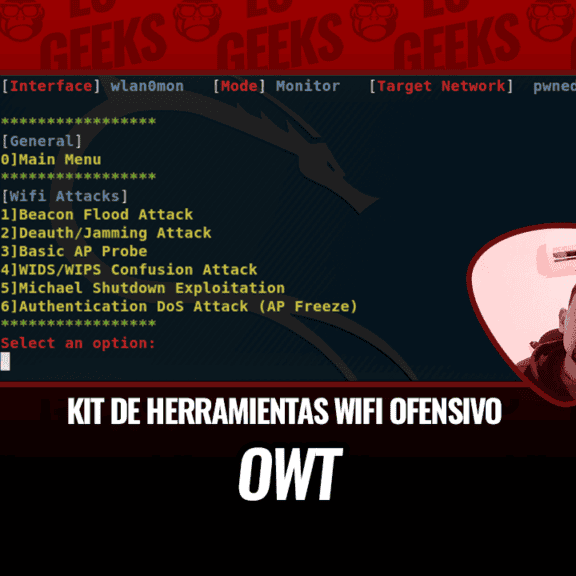 OWT Kit de Herramientas WiFi Ofensivo