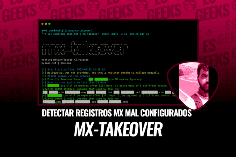MX-Takeover Detectar Registros MX mal Configurados
