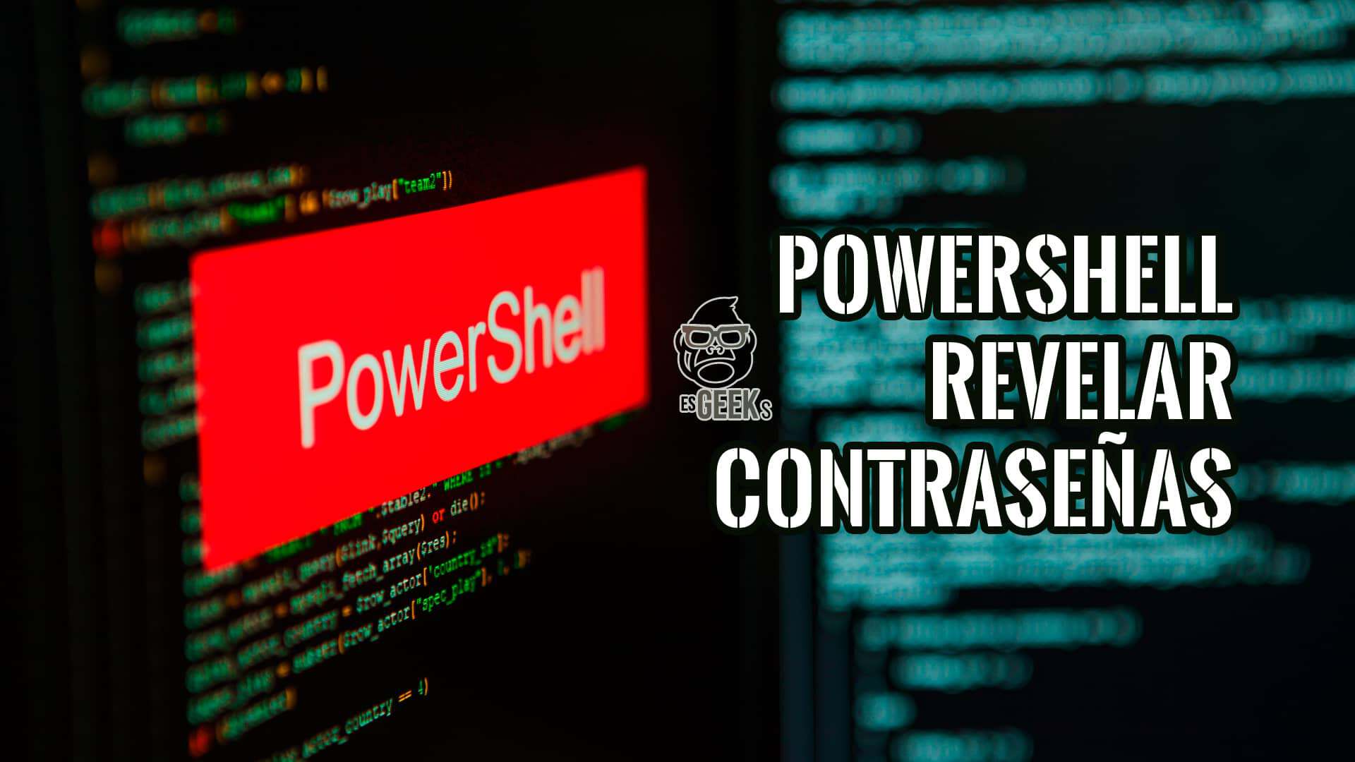 PowerShell Uso para Revelar Contraseñas