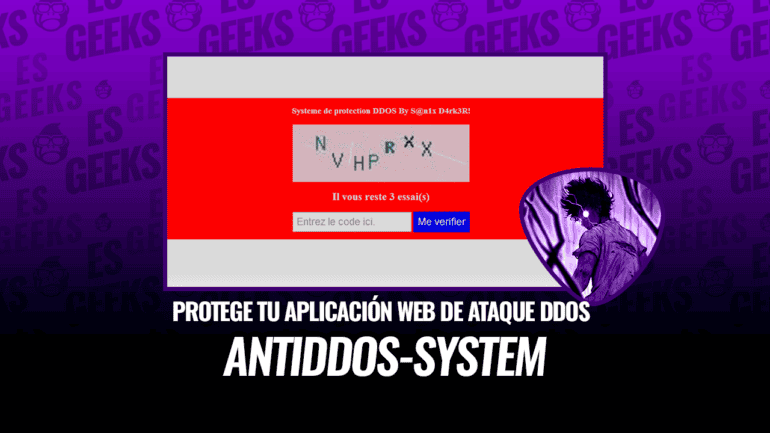 AntiDDOS-system Proteger tu app web de ataques DDOS