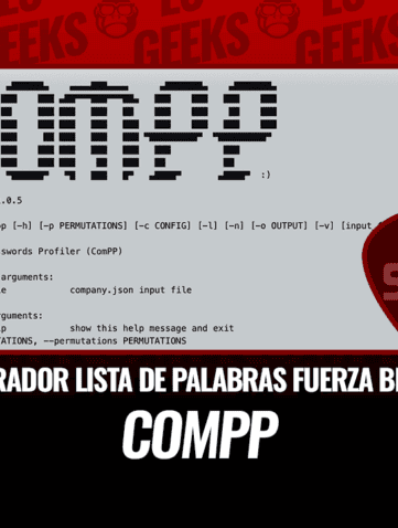 ComPP Generador de Lista de Palabras para Fuerza Bruta
