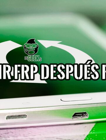 Eludir la Verificación de Cuenta de Google después de un Reset