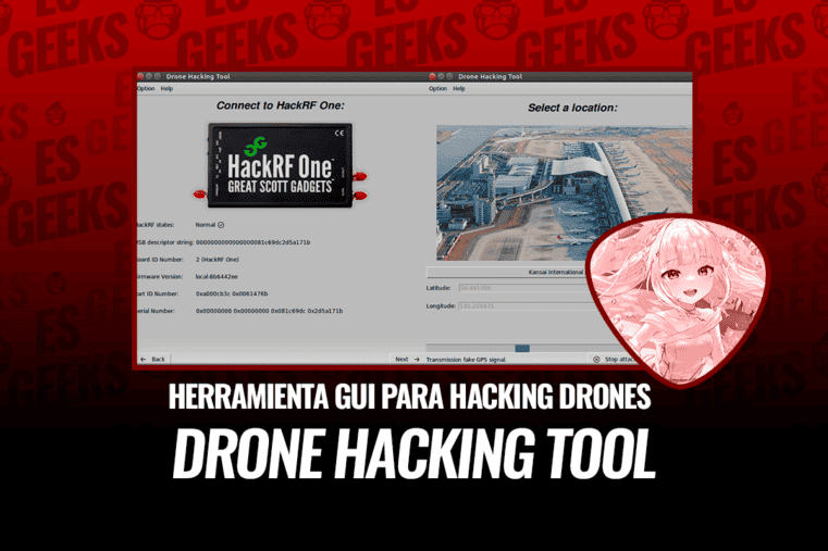 Drone Hacking Tool Herramienta GUI para Hacking Drones