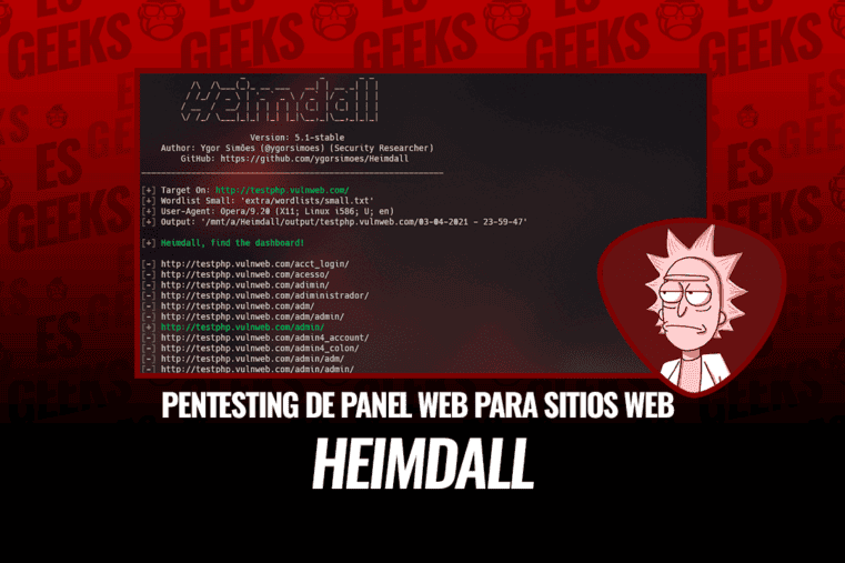 Heimdall Pentesting de Panel Web para Sitios Web