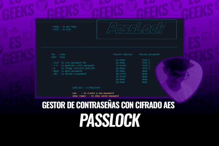 PassLock Gestor de Contraseñas con Cifrado AES