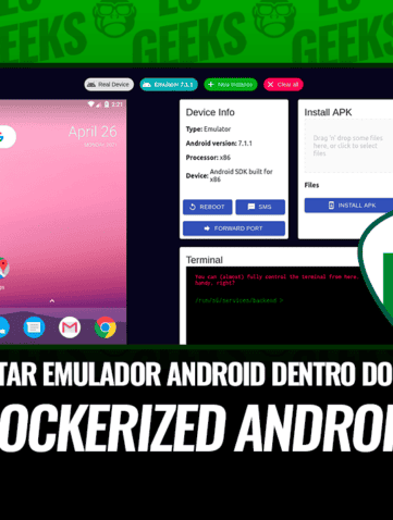 Dockerized Android Ejecutar un Emulador de Android dentro de Docker
