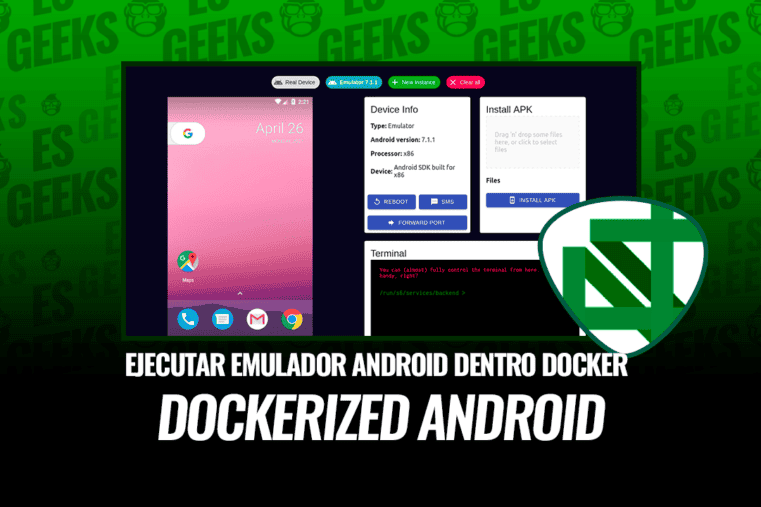 Dockerized Android Ejecutar un Emulador de Android dentro de Docker