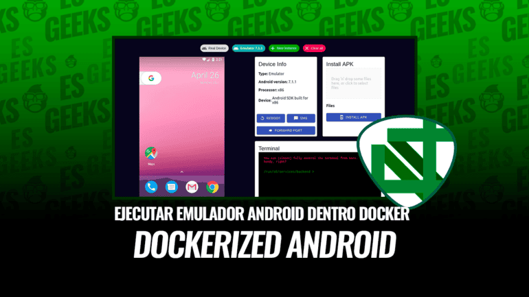 Dockerized Android Ejecutar un Emulador de Android dentro de Docker