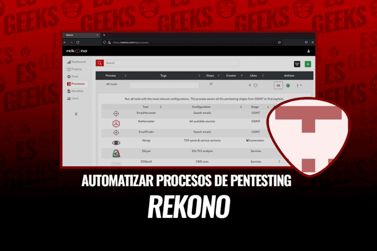 Rekono Automatizar Procesos Completos de Pentesting