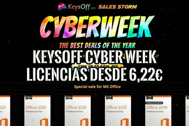 Promo de Keysoff por Cyber Week