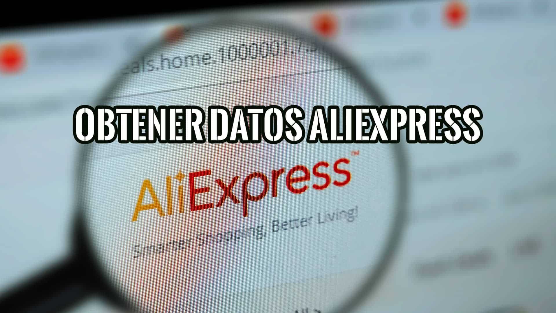 Cómo Obtener Datos Web AliExpress Scraping