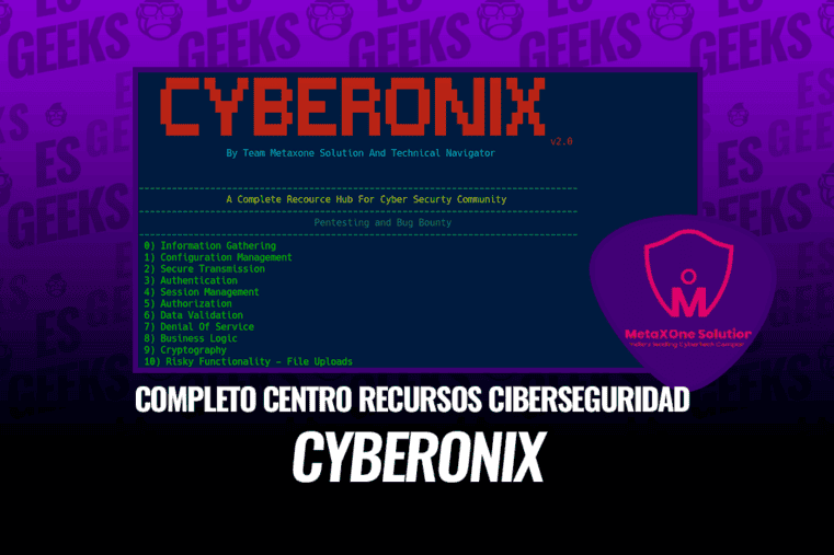 Cyberonix Completo Centro de Recursos para la Comunidad de Ciberseguridad