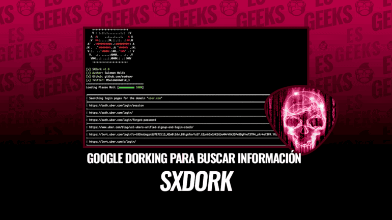 SXDork Uso de Google Dorking para Buscar Información en Internet