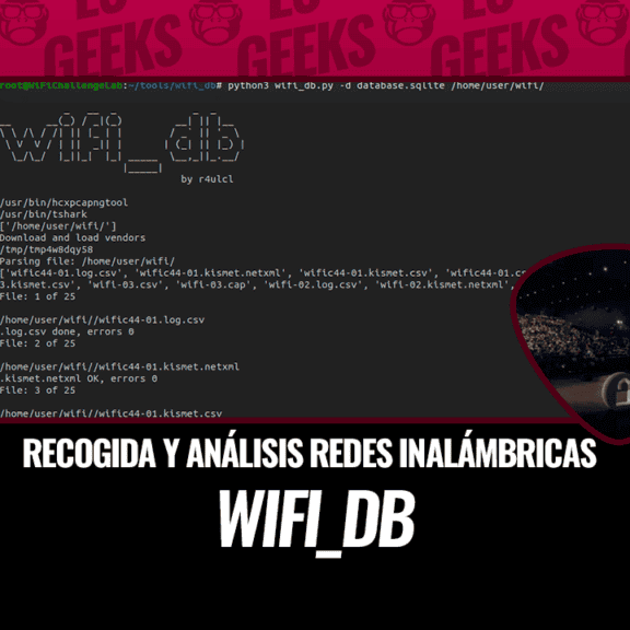 WiFi_DB Herramienta para Recogida y Análisis Datos de Redes Inalámbricas