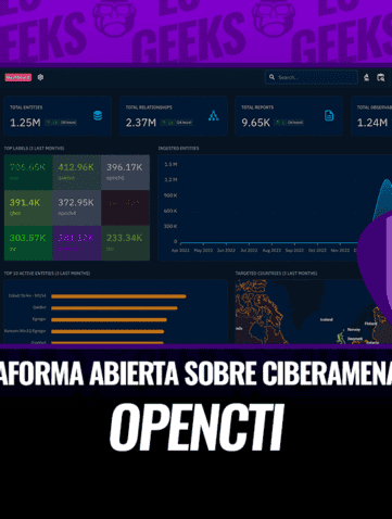 OpenCTI Plataforma Abierta de Inteligencia sobre Ciberamenazas