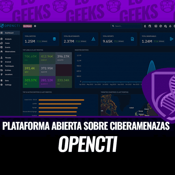 OpenCTI Plataforma Abierta de Inteligencia sobre Ciberamenazas