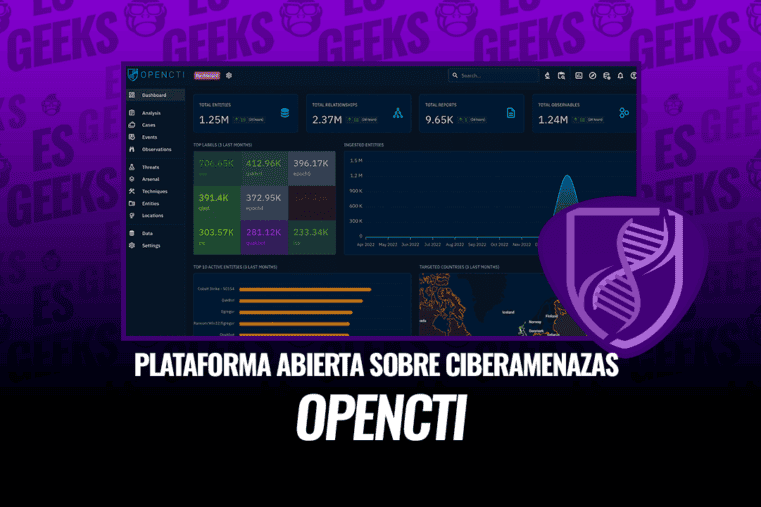 OpenCTI Plataforma Abierta de Inteligencia sobre Ciberamenazas