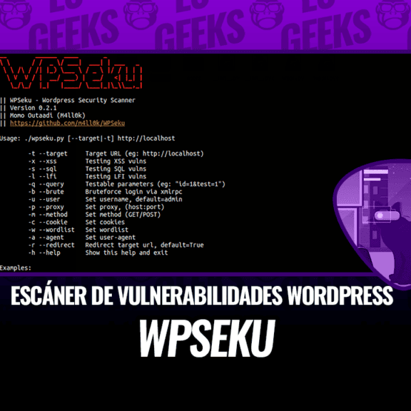WPSeku Escáner de Vulnerabilidades de Seguridad para WordPress